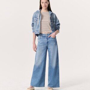 Sz 32 ✨🖤 rag & bone Miramar Terry Sofia Ankle-length pants soft jeans